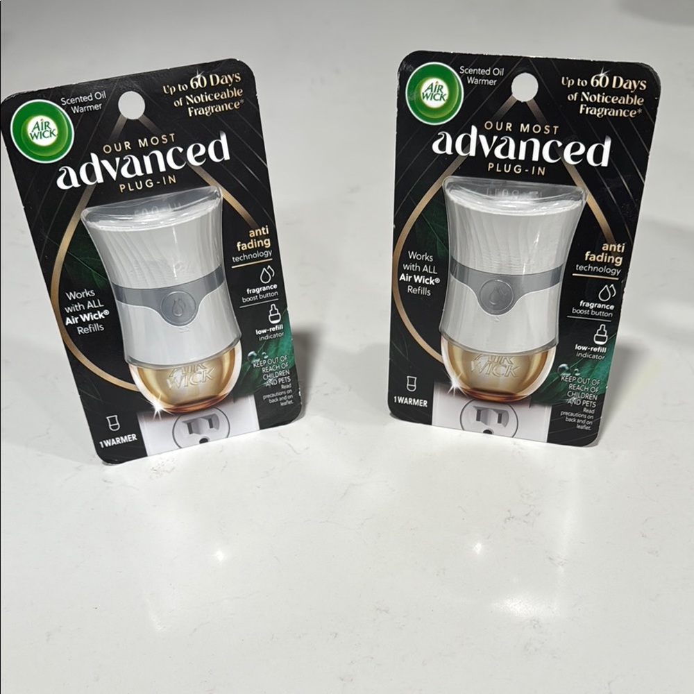 2- Air Wick Advanced Plug-In Scented Oil Warmer